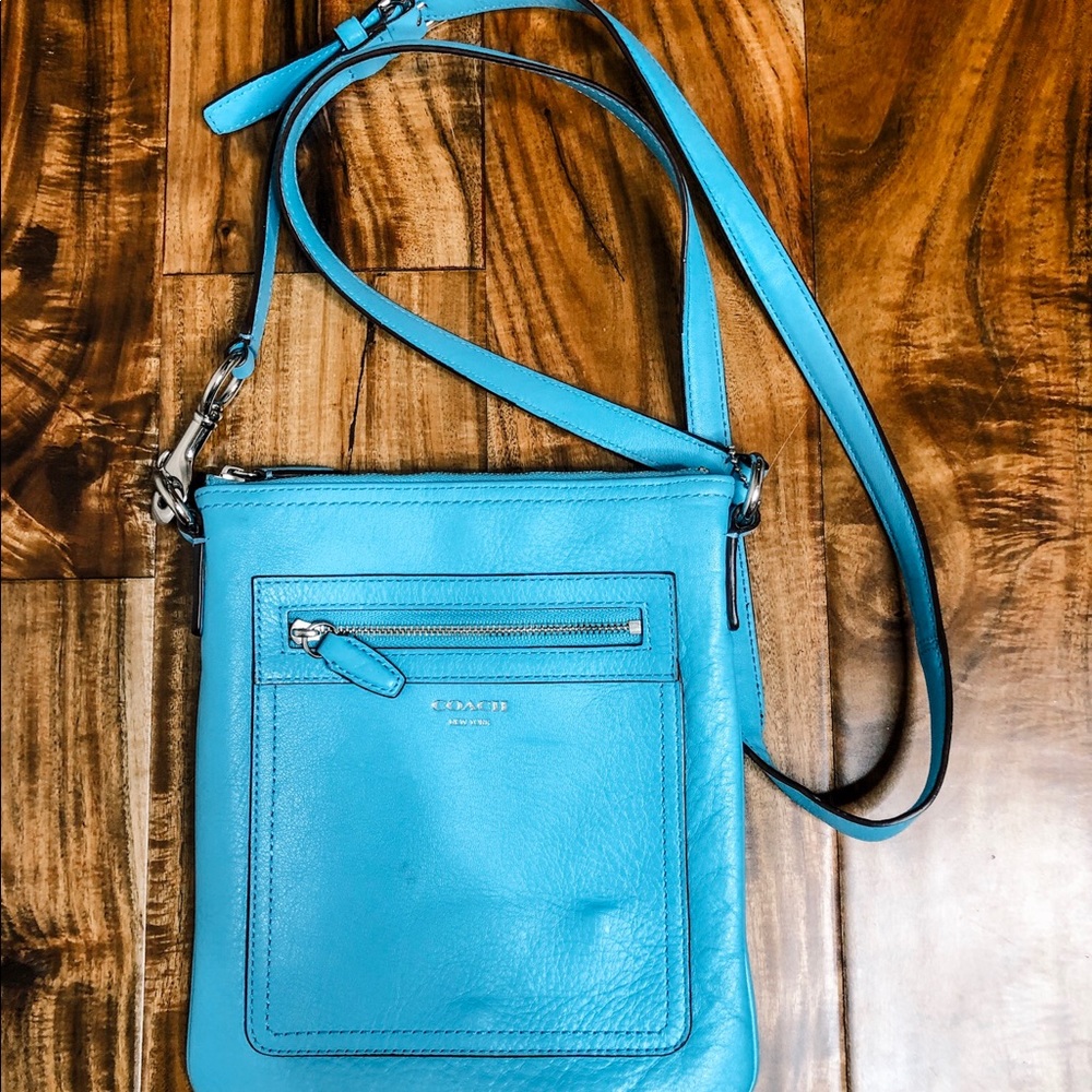 Blue Coach Purse